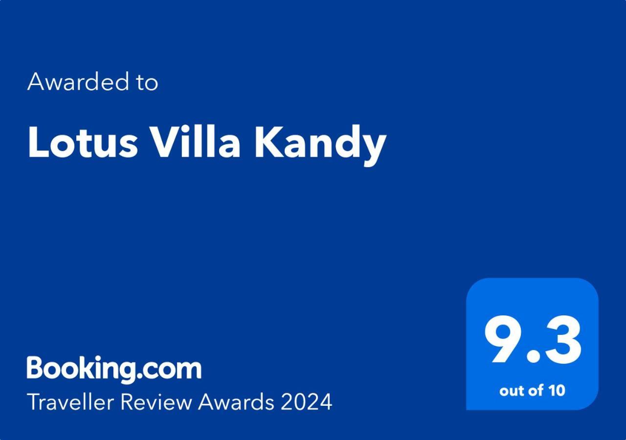 Lotus Villa Kandy Peradeniya Exterior photo